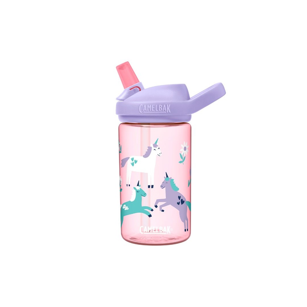 eddy+ Kids 14oz, Unicorn Floral, BTS LE