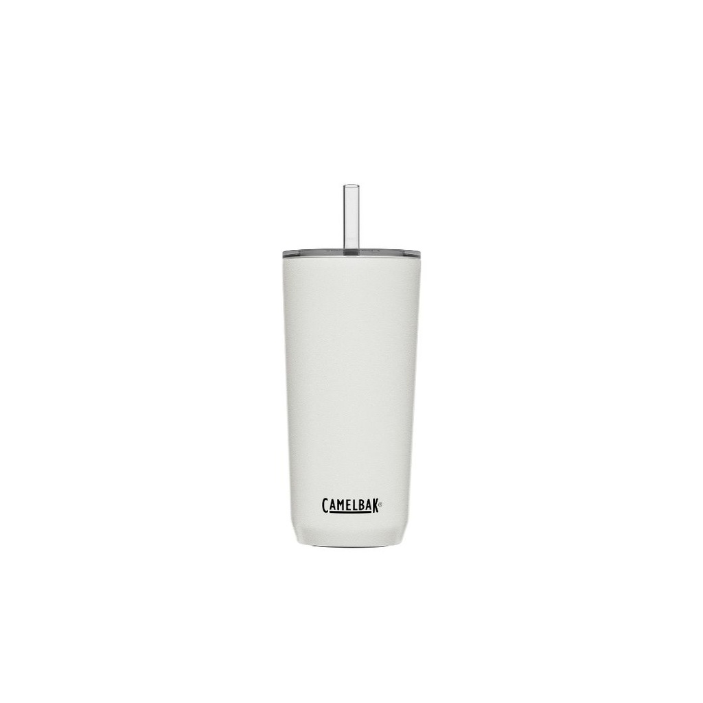 Straw Tumbler, SST Vacuum Insulated 20oz, White CAMELBAK INSULATED 2023
