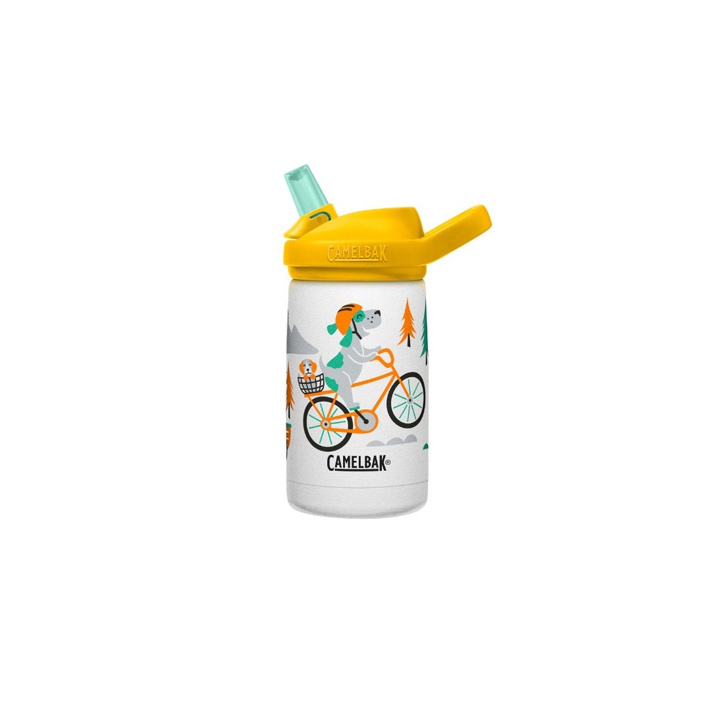 eddy+ Kids 12oz, VSS, Biking Dogs