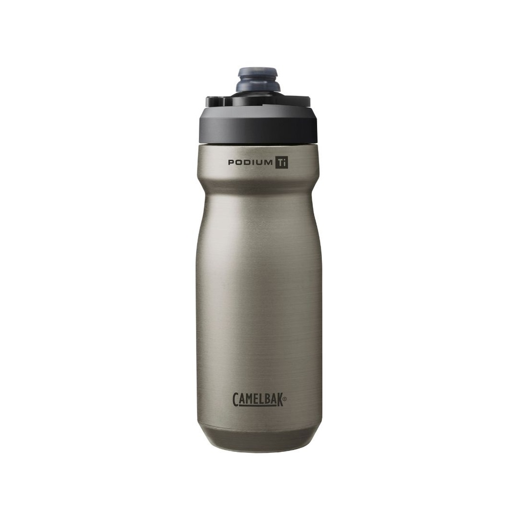 Podium Insulated Titanium, 18oz, Raw Titanium